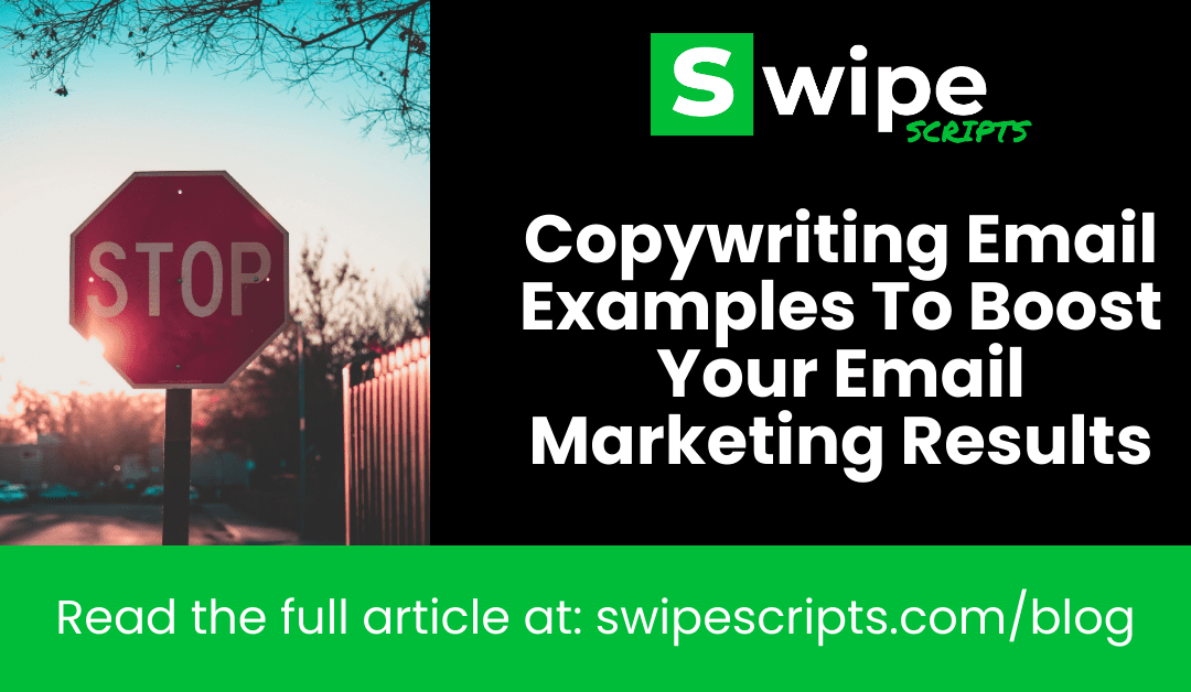 Copywriting Email Examples That Boost Your Email Marketing Results